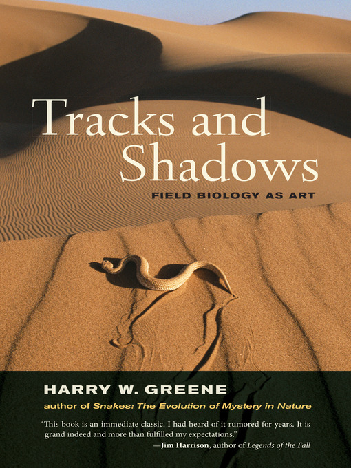 Title details for Tracks and Shadows by Harry W. Greene - Available